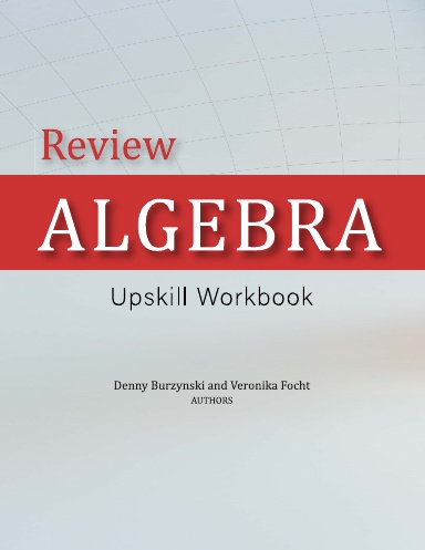 Review Algebra: Upskill Workbook cover.